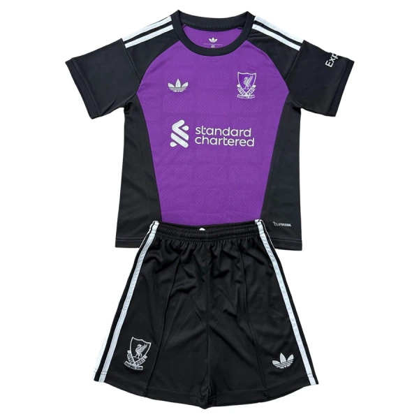 Camiseta Portero Liverpool Niños 26/27 Púrpura Camiseta Portero Liverpool Niños 26/27 Púrpura