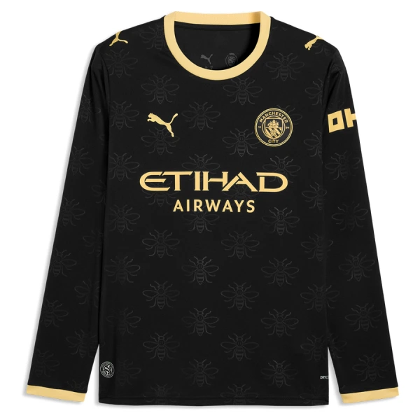 Camiseta Manchester City Hombre 2ª Equipación 26/27 Manga Larga Camiseta Manchester City Hombre 2ª Equipación 26/27 Manga Larga