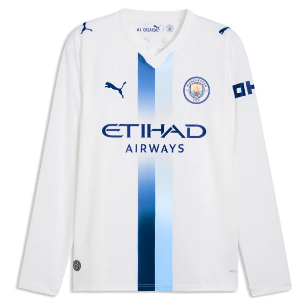 Camiseta Manchester City Hombre 3ª Equipación 26/27 Manga Larga Camiseta Manchester City Hombre 3ª Equipación 26/27 Manga Larga