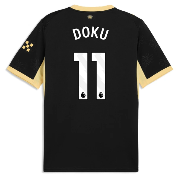 Camiseta Manchester City Jérémy Doku 11 Hombre 2ª Equipación 26/27 Camiseta Manchester City Jérémy Doku 11 Hombre 2ª Equipación 26/27