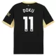 Camiseta Manchester City Jérémy Doku 11 Hombre 2ª Equipación 26/27 Camiseta Manchester City Jérémy Doku 11 Hombre 2ª Equipación 26/27