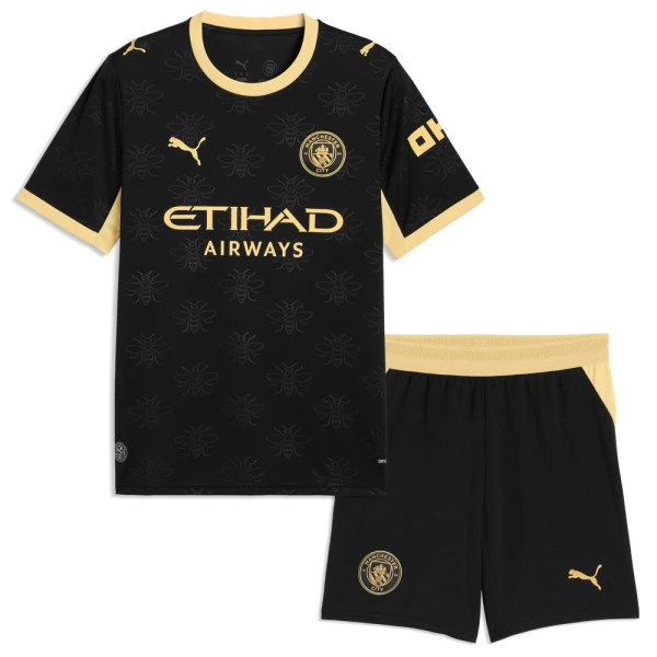 Camiseta Manchester City Josko Gvardiol 24 Niños 2ª Equipación 26/27