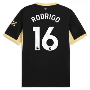 Camiseta Manchester City Rodrigo Hernández 16 Hombre 2ª Equipación 26/27