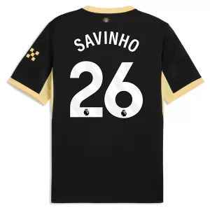 Camiseta Manchester City Savinho 26 Hombre 2ª Equipación 26/27