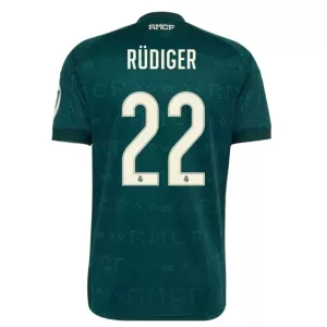 Camiseta Real Madrid Antonio Rüdiger 22 Hombre 2ª Equipación 26/27