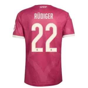 Camiseta Real Madrid Antonio Rüdiger 22 Hombre 3ª Equipación 26/27