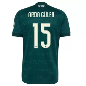 Camiseta Real Madrid Arda Güler 15 Hombre 2ª Equipación 26/27