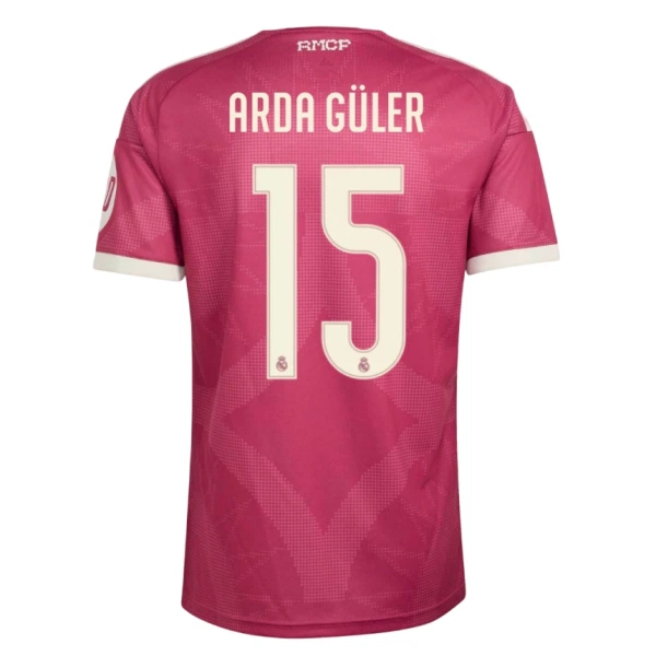 Camiseta Real Madrid Arda Güler 15 Hombre 3ª Equipación 26/27 Camiseta Real Madrid Arda Güler 15 Hombre 3ª Equipación 26/27