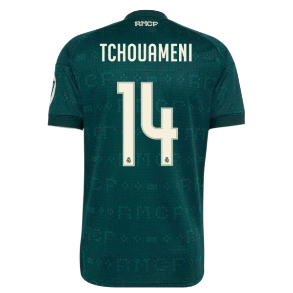Camiseta Real Madrid Aurélien Tchouaméni 14 Hombre 2ª Equipación 26/27 Camiseta Real Madrid Aurélien Tchouaméni 14 Hombre 2ª Equipación 26/27