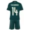 Camiseta Real Madrid Aurélien Tchouaméni 14 Niños 2ª Equipación 26/27
