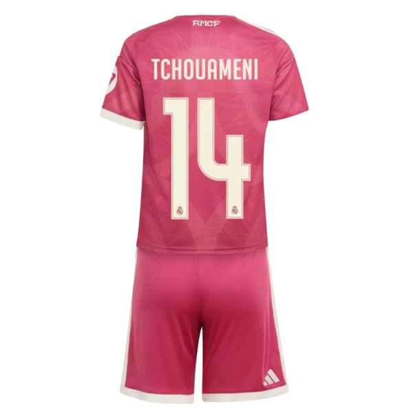Camiseta Real Madrid Aurélien Tchouaméni 14 Niños 3ª Equipación 26/27 Camiseta Real Madrid Aurélien Tchouaméni 14 Niños 3ª Equipación 26/27