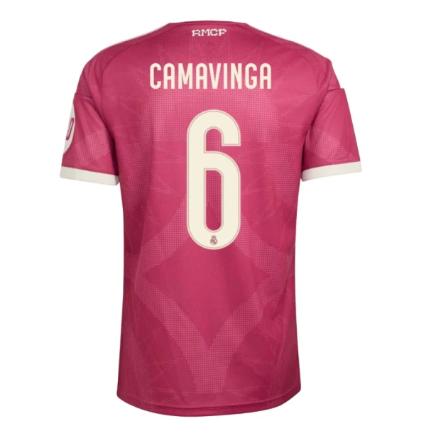 Camiseta Real Madrid Eduardo Camavinga 6 Hombre 3ª Equipación 26/27 Camiseta Real Madrid Eduardo Camavinga 6 Hombre 3ª Equipación 26/27