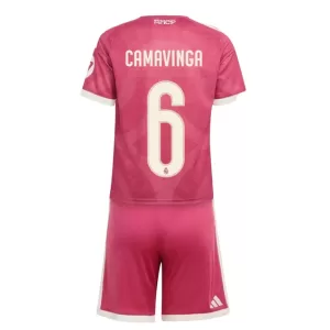 Camiseta Real Madrid Eduardo Camavinga 6 Niños 3ª Equipación 26/27