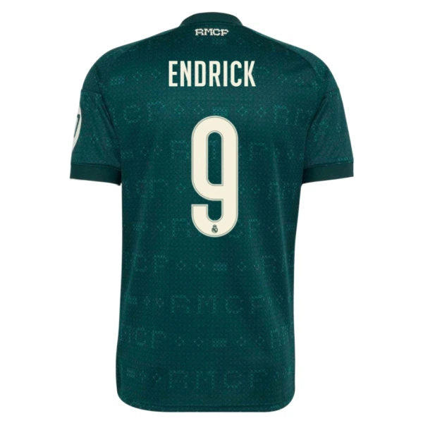 Camiseta Real Madrid Endrick 9 Hombre 2ª Equipación 26/27 Camiseta Real Madrid Endrick 9 Hombre 2ª Equipación 26/27