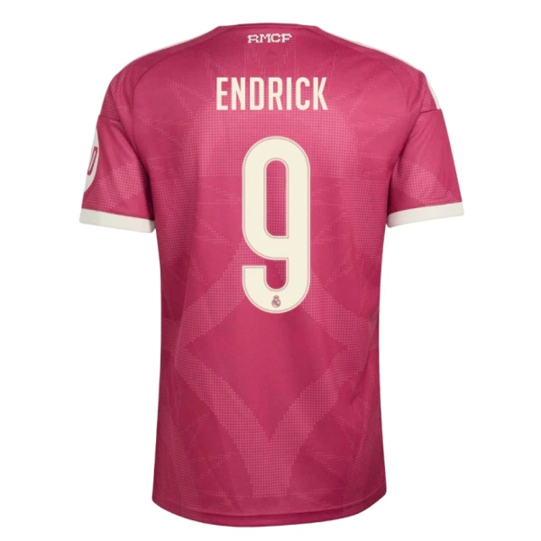 Camiseta Real Madrid Endrick 9 Hombre 3ª Equipación 26/27 Camiseta Real Madrid Endrick 9 Hombre 3ª Equipación 26/27
