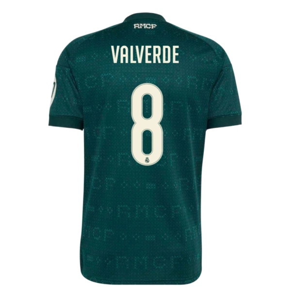 Camiseta Real Madrid Federico Valverde 8 Hombre 2ª Equipación 26/27 Camiseta Real Madrid Federico Valverde 8 Hombre 2ª Equipación 26/27