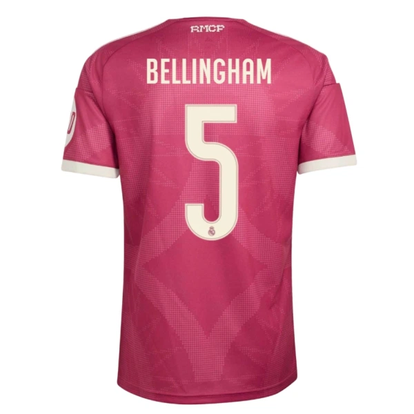 Camiseta Real Madrid Jude Bellingham 5 Hombre 3ª Equipación 26/27 Camiseta Real Madrid Jude Bellingham 5 Hombre 3ª Equipación 26/27