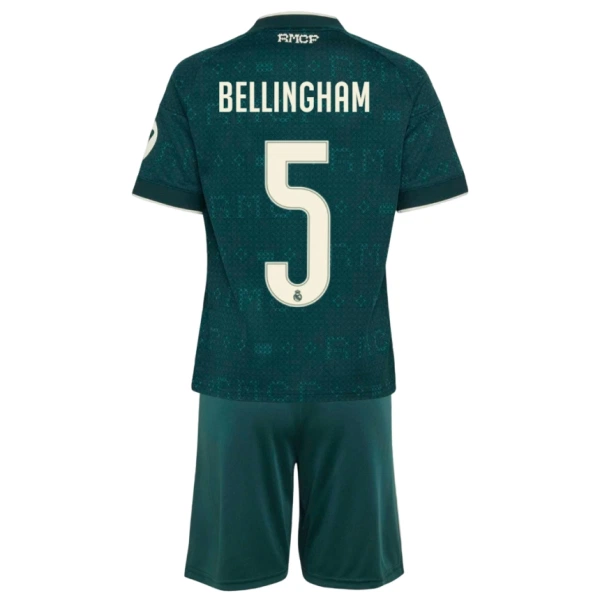 Camiseta Real Madrid Jude Bellingham 5 Niños 2ª Equipación 26/27 Camiseta Real Madrid Jude Bellingham 5 Niños 2ª Equipación 26/27
