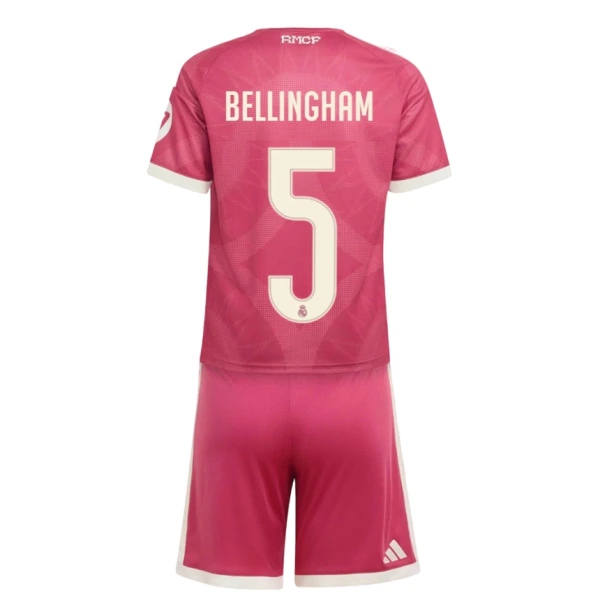Camiseta Real Madrid Jude Bellingham 5 Niños 3ª Equipación 26/27