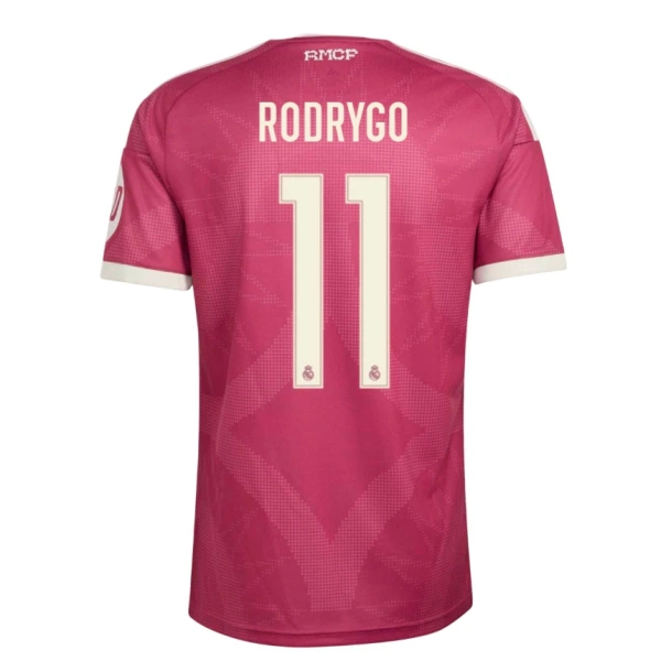Camiseta Real Madrid Rodrygo Goes 11 Hombre 3ª Equipación 26/27