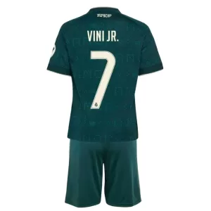 Camiseta Real Madrid Vinicius Junior 7 Niños 2ª Equipación 26/27