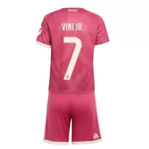 Camiseta Real Madrid Vinicius Junior 7 Niños 3ª Equipación 26/27