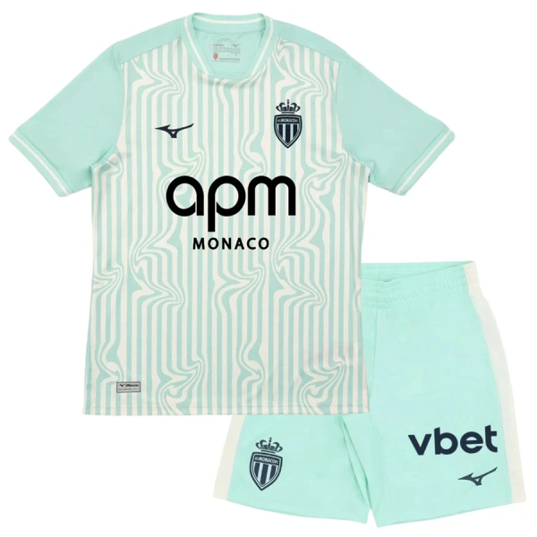 Camiseta AS Monaco Niños 3ª Equipación 26/27 Camiseta AS Monaco Niños 3ª Equipación 26/27