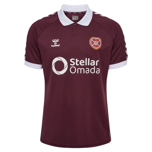 Camiseta Heart of Midlothian Hombre 1ª Equipación 26/27 Camiseta Heart of Midlothian Hombre 1ª Equipación 26/27