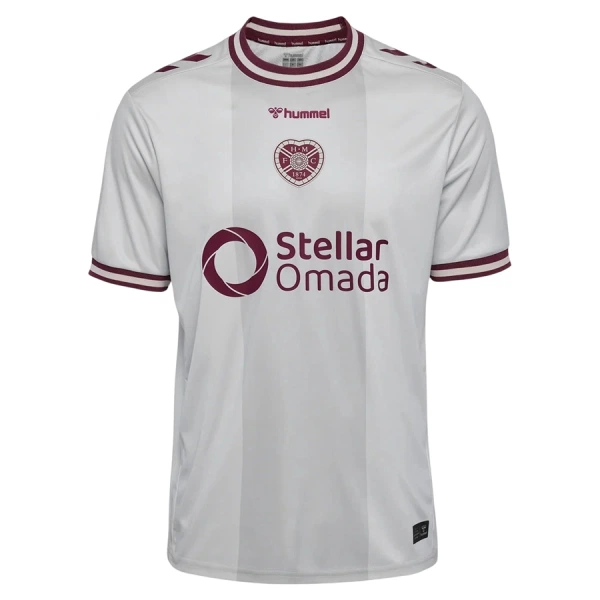 Camiseta Heart of Midlothian Hombre 2ª Equipación 26/27 Camiseta Heart of Midlothian Hombre 2ª Equipación 26/27