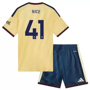 Camiseta Arsenal Declan Rice 41 Niños 3ª Equipación 26/27