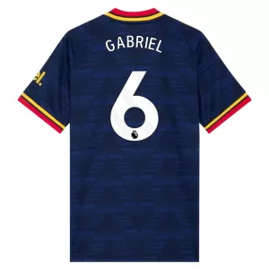 Camiseta Arsenal Gabriel 6 Hombre 2ª Equipación 26/27