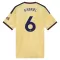 Camiseta Arsenal Gabriel 6 Hombre 3ª Equipación 26/27