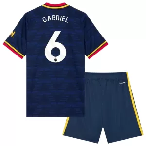 Camiseta Arsenal Gabriel 6 Niños 2ª Equipación 26/27