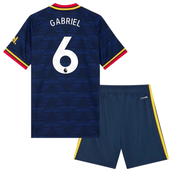 Camiseta Arsenal Gabriel 6 Niños 2ª Equipación 26/27 Camiseta Arsenal Gabriel 6 Niños 2ª Equipación 26/27
