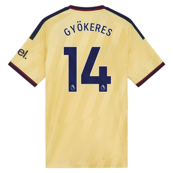 Camiseta Arsenal Gyokeres 14 Hombre 3ª Equipación 26/27 Camiseta Arsenal Gyokeres 14 Hombre 3ª Equipación 26/27