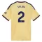 Camiseta Arsenal Saliba 2 Hombre 3ª Equipación 26/27