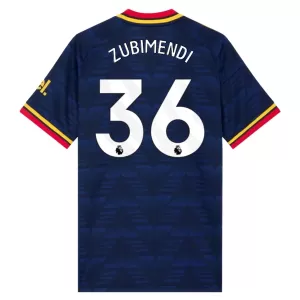 Camiseta Arsenal Zubimendi 36 Hombre 2ª Equipación 26/27