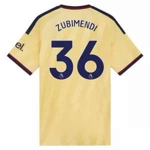 Camiseta Arsenal Zubimendi 36 Hombre 3ª Equipación 26/27