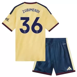 Camiseta Arsenal Zubimendi 36 Niños 3ª Equipación 26/27
