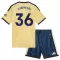 Camiseta Arsenal Zubimendi 36 Niños 3ª Equipación 26/27