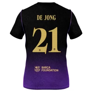 Camiseta FC Barcelona Frenkie de Jong 21 Hombre 2ª Equipación 26/27