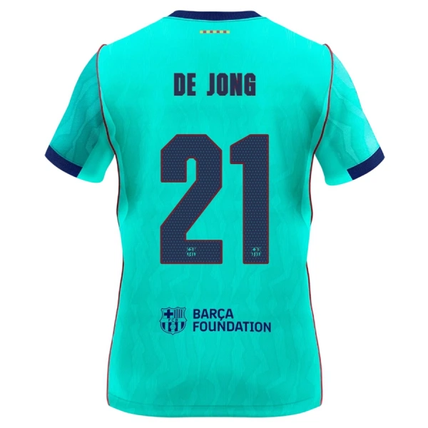 Camiseta FC Barcelona Frenkie de Jong 21 Hombre 3ª Equipación 26/27 Camiseta FC Barcelona Frenkie de Jong 21 Hombre 3ª Equipación 26/27