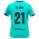 Camiseta FC Barcelona Frenkie de Jong 21 Hombre 3ª Equipación 26/27 Camiseta FC Barcelona Frenkie de Jong 21 Hombre 3ª Equipación 26/27