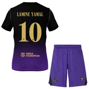 Camiseta FC Barcelona Lamine Yamal 10 Niños 2ª Equipación 26/27