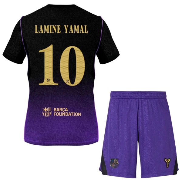 Camiseta FC Barcelona Lamine Yamal 10 Niños 2ª Equipación 26/27