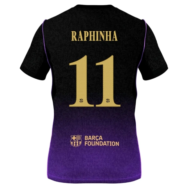 Camiseta FC Barcelona Raphinha 11 Hombre 2ª Equipación 26/27