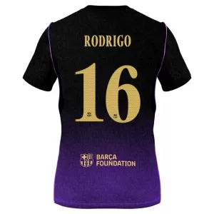 Camiseta FC Barcelona Rodrigo Hernández 16 Hombre 2ª Equipación 26/27