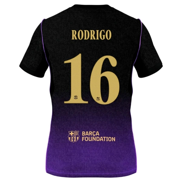 Camiseta FC Barcelona Rodrigo Hernández 16 Hombre 2ª Equipación 26/27 Camiseta FC Barcelona Rodrigo Hernández 16 Hombre 2ª Equipación 26/27