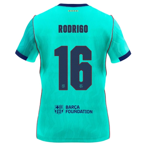 Camiseta FC Barcelona Rodrigo Hernández 16 Hombre 3ª Equipación 26/27 Camiseta FC Barcelona Rodrigo Hernández 16 Hombre 3ª Equipación 26/27