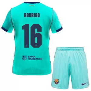 Camiseta FC Barcelona Rodrigo Hernández 16 Niños 3ª Equipación 26/27